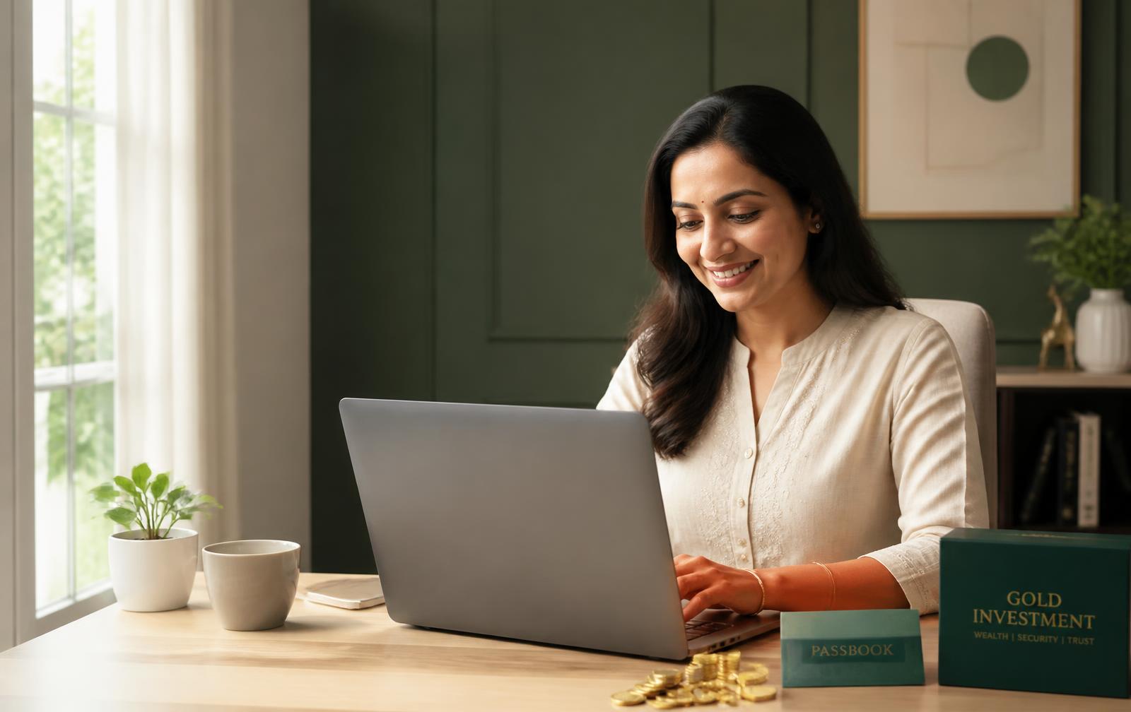 Planning savings and gold investments on Dhaniti